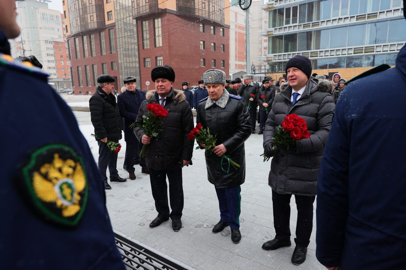 В прокуратуре Алтайского края прошло торжественное мероприятие, посвященное празднованию 303-й годовщины прокуратуры России.